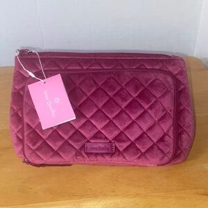 Vera Bradley Quilted Compact Organizer Majestic Magenta